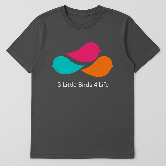 Short Sleeve T-Shirt - 3 Birds Logo